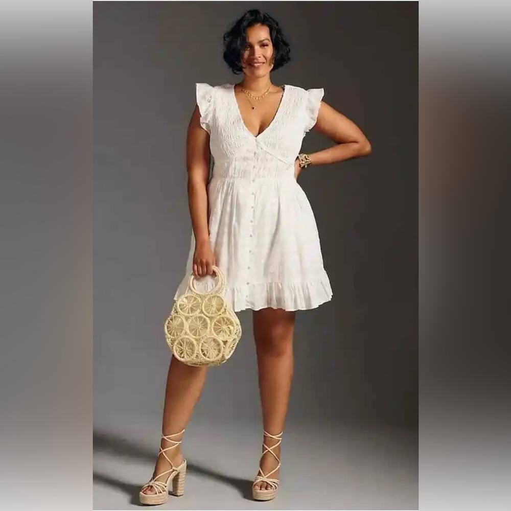 Anthropologie Peregrine Mini Dress 1x